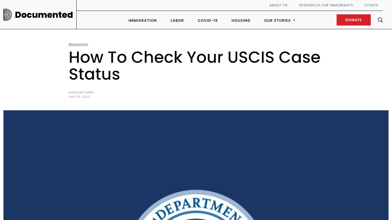 How To Check Your USCIS Case Status - Documented